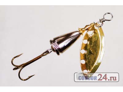Блесна XFE Sotheby арт. 8206, цвет золото, вес 8 г. 